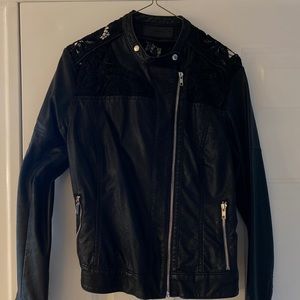 Blank NYC faux leather jacket size S EUC